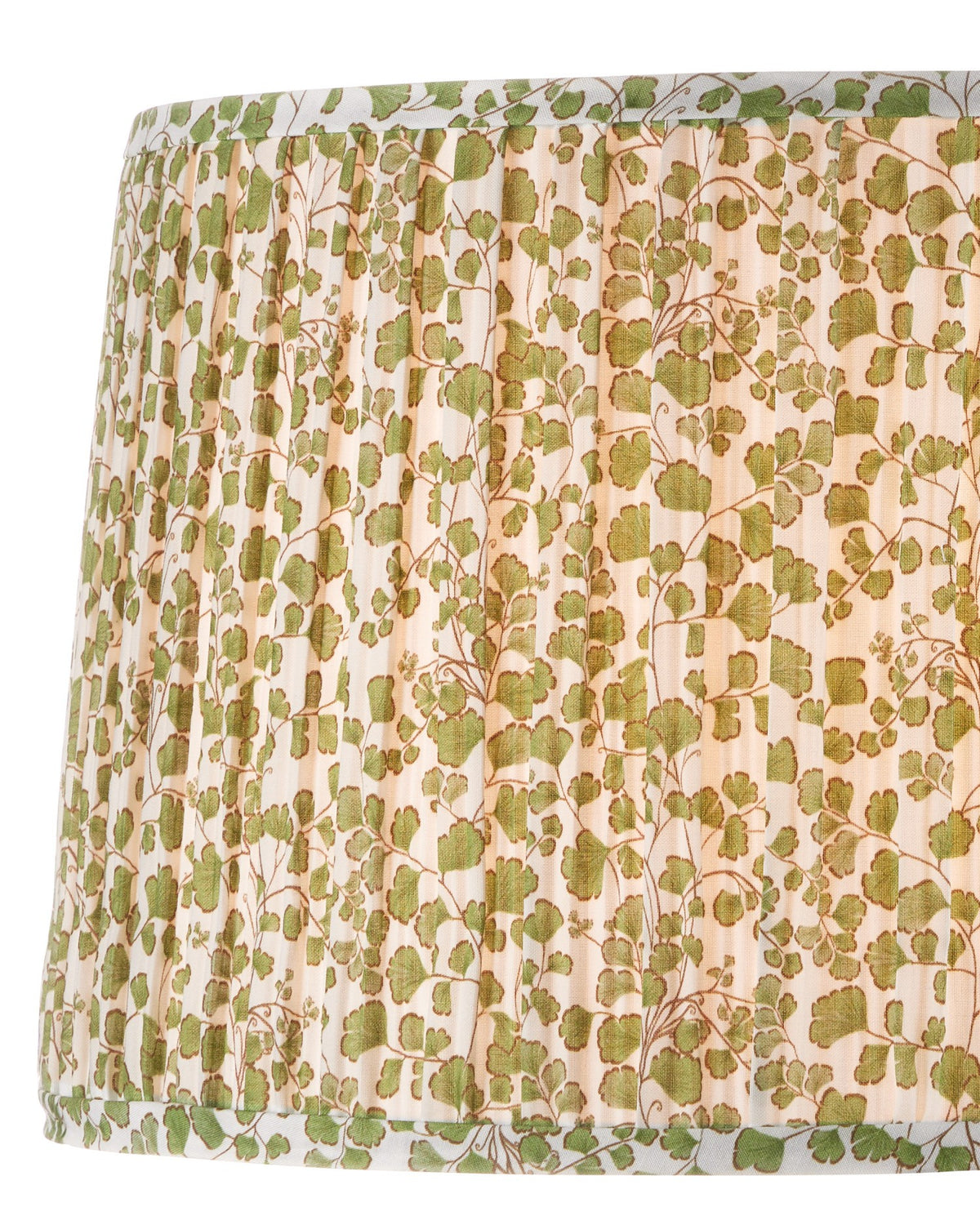 Currey and Company - 0900-6001 - Lamp Shade - Maiden Fern - Green / Ivory
