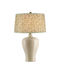 Currey and Company - 0900-6001 - Lamp Shade - Maiden Fern - Green / Ivory