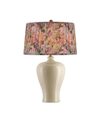 Currey and Company - 0900-6003 - Lamp Shade - Wildflower - Magenta / Green / Blue