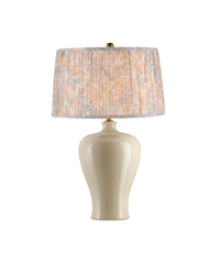 Currey and Company - 0900-6004 - Lamp Shade - Wildflower - Pastel Blue / Pastel Pink / Ivory