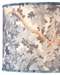 Currey and Company - 0900-6011 - Lamp Shade - Woodland - Blue / Brown / Ivory