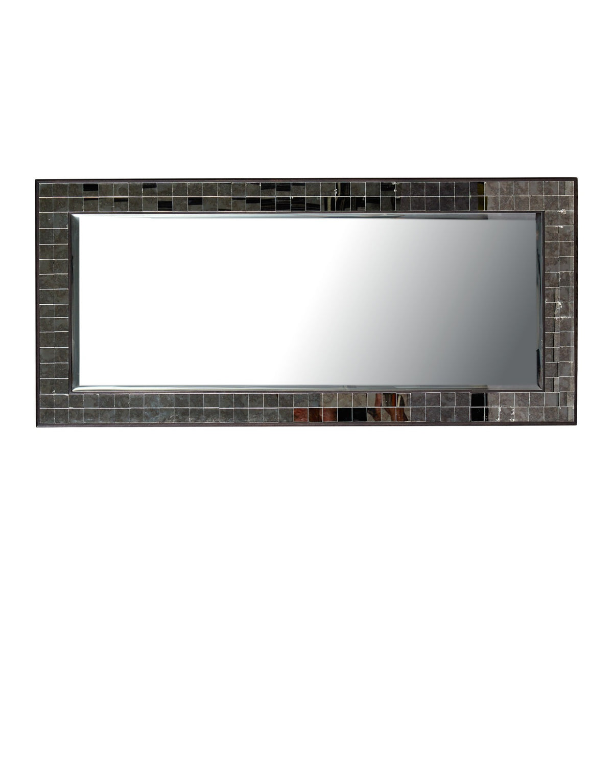 Currey and Company - 1000-0167 - Mirror - Mosaico - Ebony / Antique Mirror