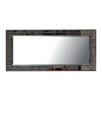 Currey and Company - 1000-0167 - Mirror - Mosaico - Ebony / Antique Mirror