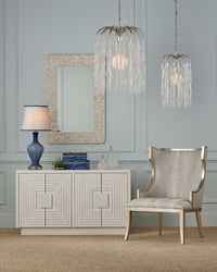 Currey and Company - 1000-0168 - Mirror - Turbinella - Natural