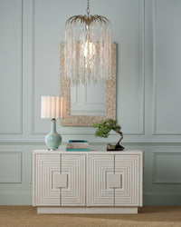 Currey and Company - 1000-0168 - Mirror - Turbinella - Natural