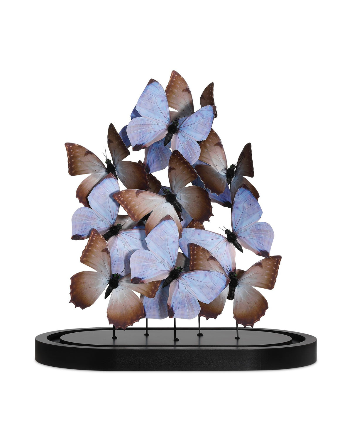 Currey and Company - 1200-0977 - Sculpture - Rue de Bac - Lilac / Brown / Black / Clear