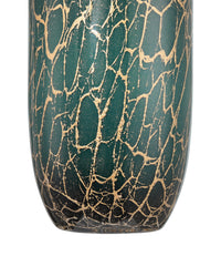 Currey and Company - 1200-0990 - Vase - Vitry Green & Gold Vase - Green / Gold