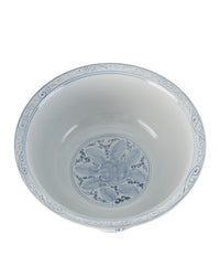 Currey and Company - 1200-1003 - Bowl - Ming Offering - Blue/Off-White