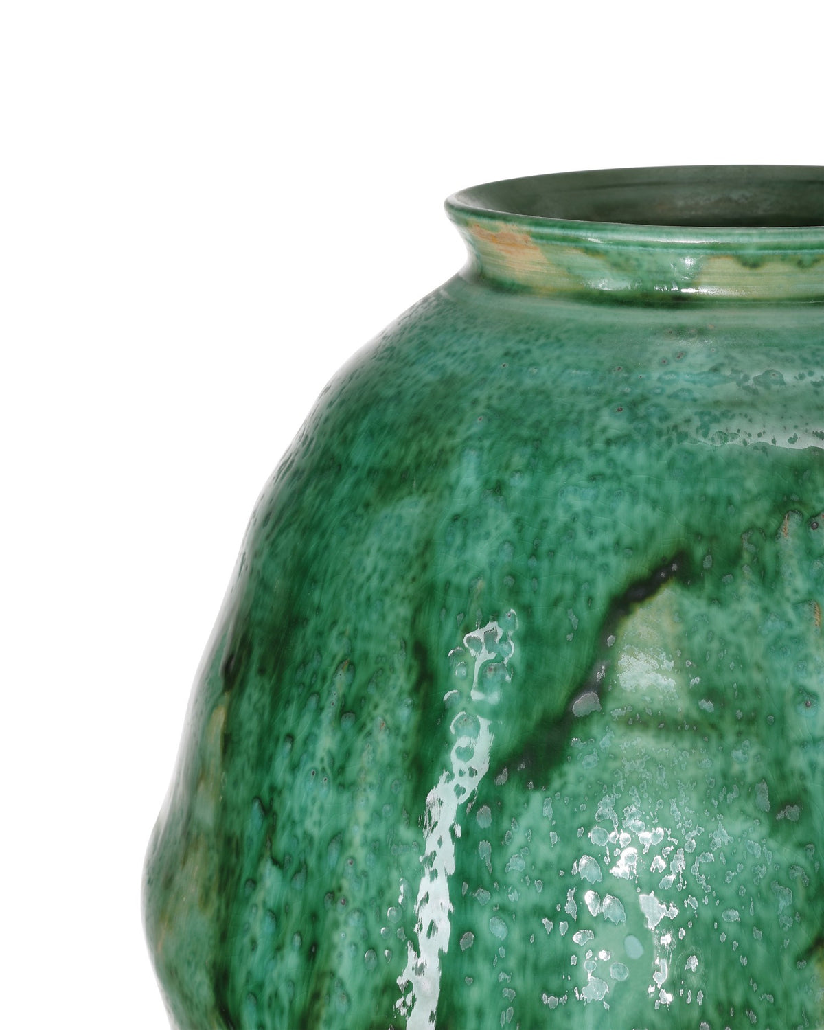 Currey and Company - 1200-1006 - Vase - Marrakesh Green Vase - Imperial Green