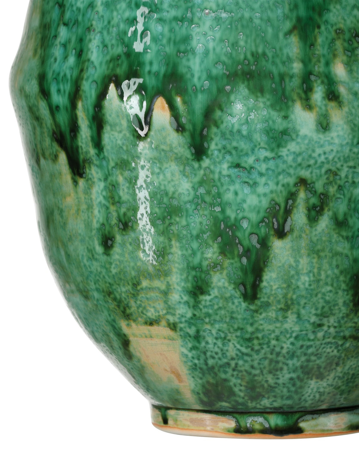 Currey and Company - 1200-1006 - Vase - Marrakesh Green Vase - Imperial Green
