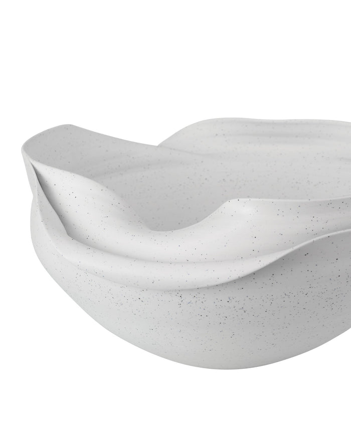 Currey and Company - 1200-1007 - Bowl - Grandeur - Eggshell