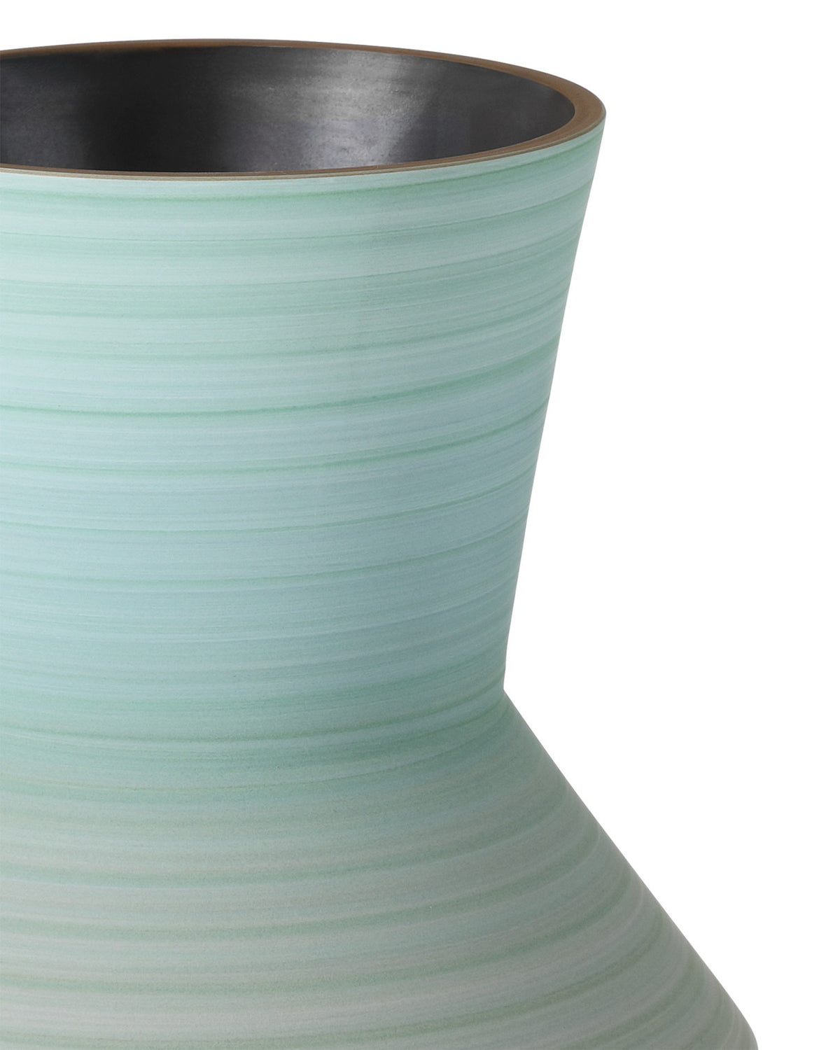 Currey and Company - 1200-1008 - Vase - Happy 80's - Brown / Light Blue