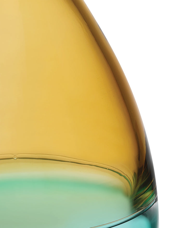 Currey and Company - 1200-1011 - Vase - Tapio Vase Set of 3 - Aqua Blue / Amber / Green