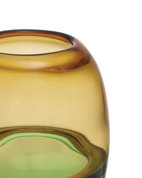 Currey and Company - 1200-1011 - Vase - Tapio Vase Set of 3 - Aqua Blue / Amber / Green