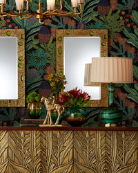 Currey and Company - 1200-1011 - Vase - Tapio Vase Set of 3 - Aqua Blue / Amber / Green