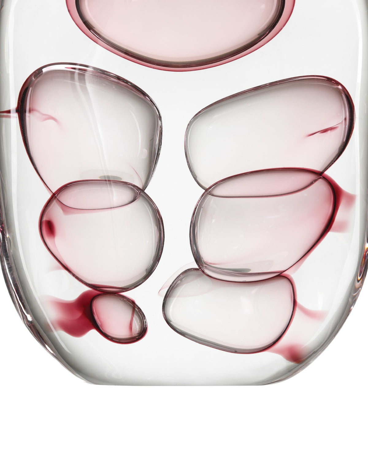 Currey and Company - 1200-1016 - Vase - Vicolino - Clear / Purple