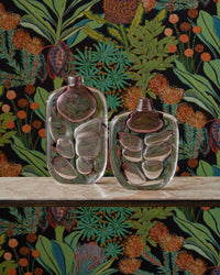 Currey and Company - 1200-1016 - Vase - Vicolino - Clear / Purple