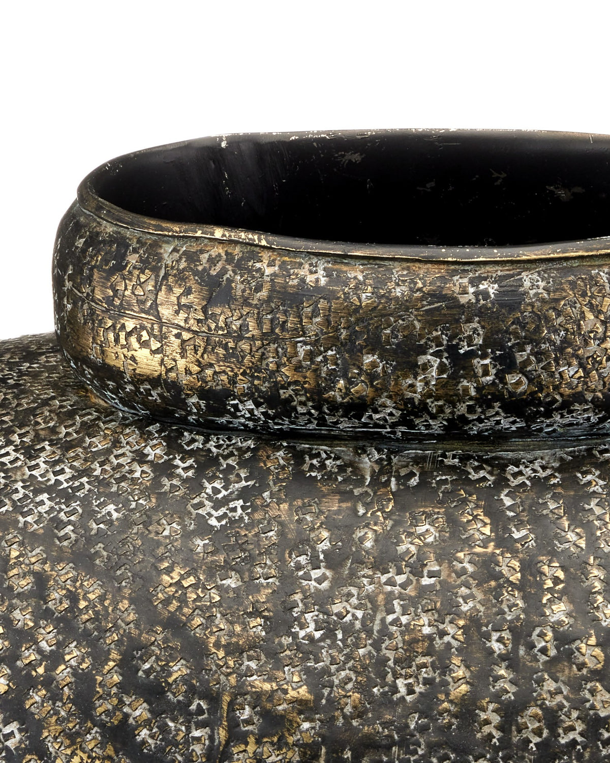 Currey and Company - 1200-1029 - Vase - Brigadier - Verdigris