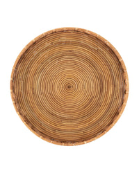 Currey and Company - 1200-1041 - Tray - Tegal - Natural / Clear