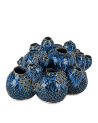 Currey and Company - 1200-1046 - Sculpture - Sulawasi - Reactive Dark Blue