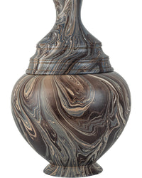 Currey and Company - 1200-1050 - Box - Marbleized - Marbleized Brown