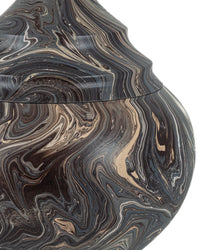 Currey and Company - 1200-1051 - Box - Marbleized - Marbleized Brown