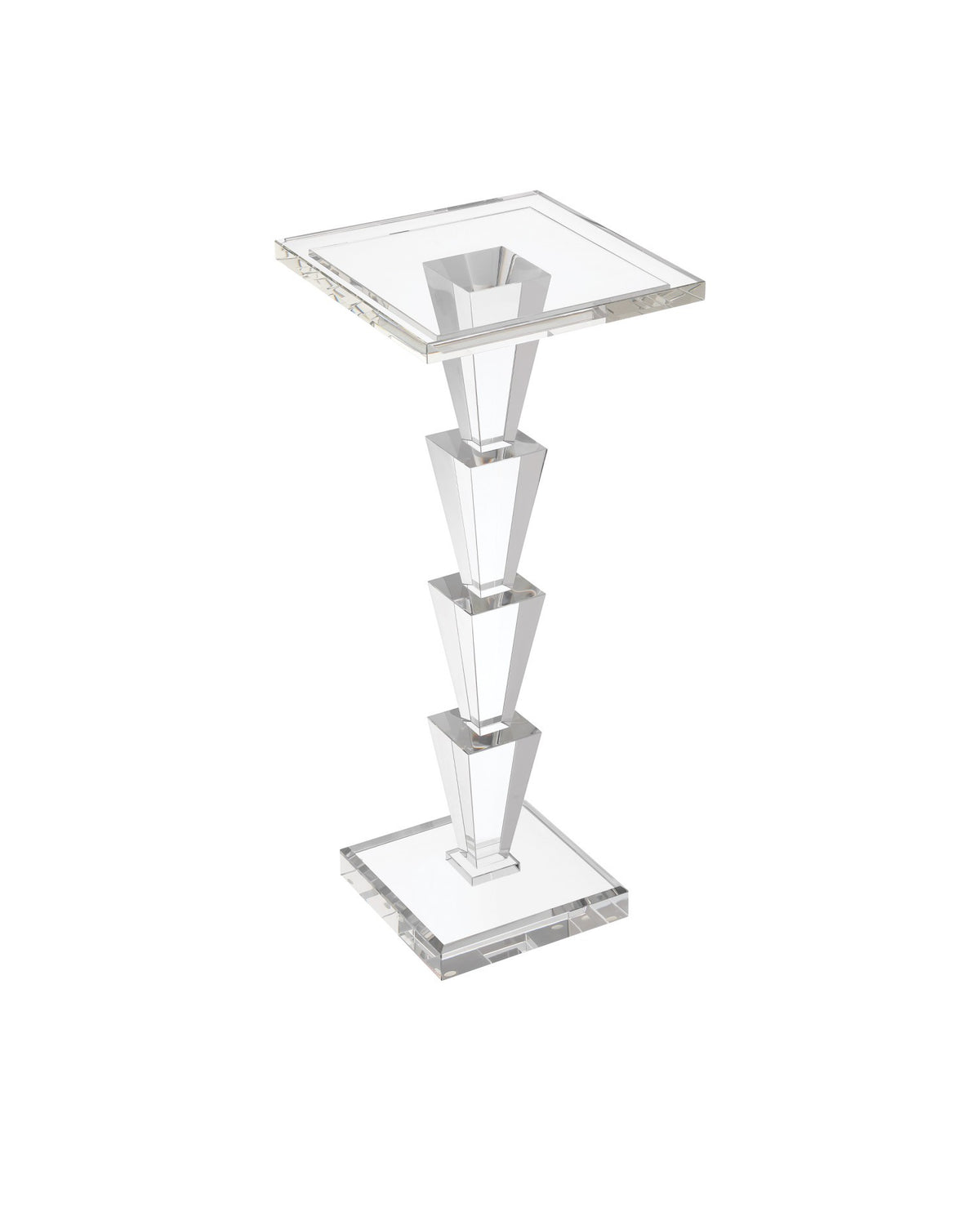 Currey and Company - 3000-0319 - Drinks Table - Tiana Drinks Table - Clear