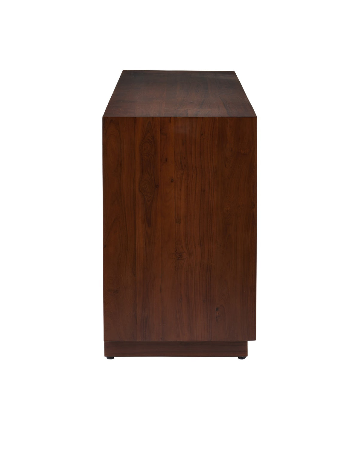 Currey and Company - 3000-0324 - Credenza - Jardin - Walnut/Antique Brass