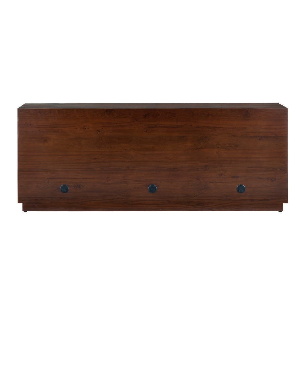 Currey and Company - 3000-0324 - Credenza - Jardin - Walnut/Antique Brass