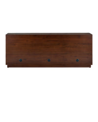 Currey and Company - 3000-0324 - Credenza - Jardin - Walnut/Antique Brass