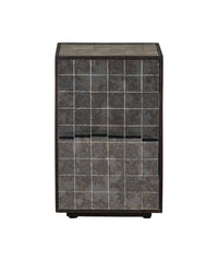 Currey and Company - 3000-0328 - Accent Table - Mosaico - Ebony/Antique Mirror