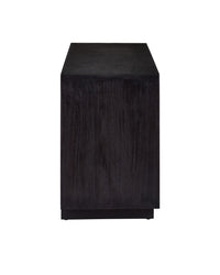 Currey and Company - 3000-0330 - Credenza - Mosaico - Ebony / Antique Mirror