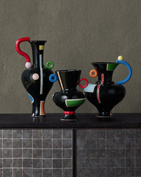 Currey and Company - 3000-0330 - Credenza - Mosaico - Ebony / Antique Mirror