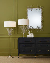 Currey and Company - 3000-0332 - Chest - Verona - Black / Natural / Champagne / Silver