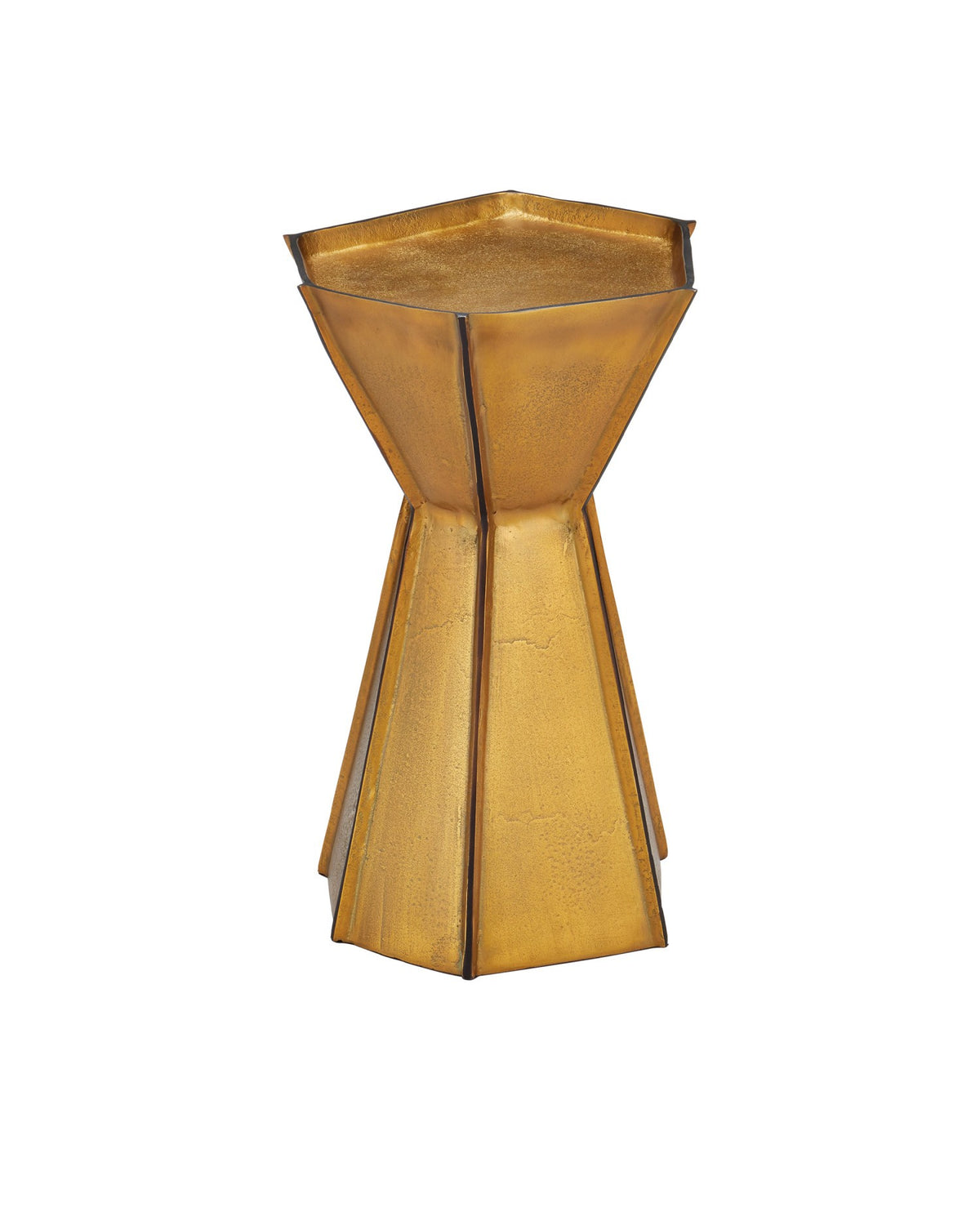 Currey and Company - 4000-0230 - Accent Table - Merola - Antique Brass/Bronze