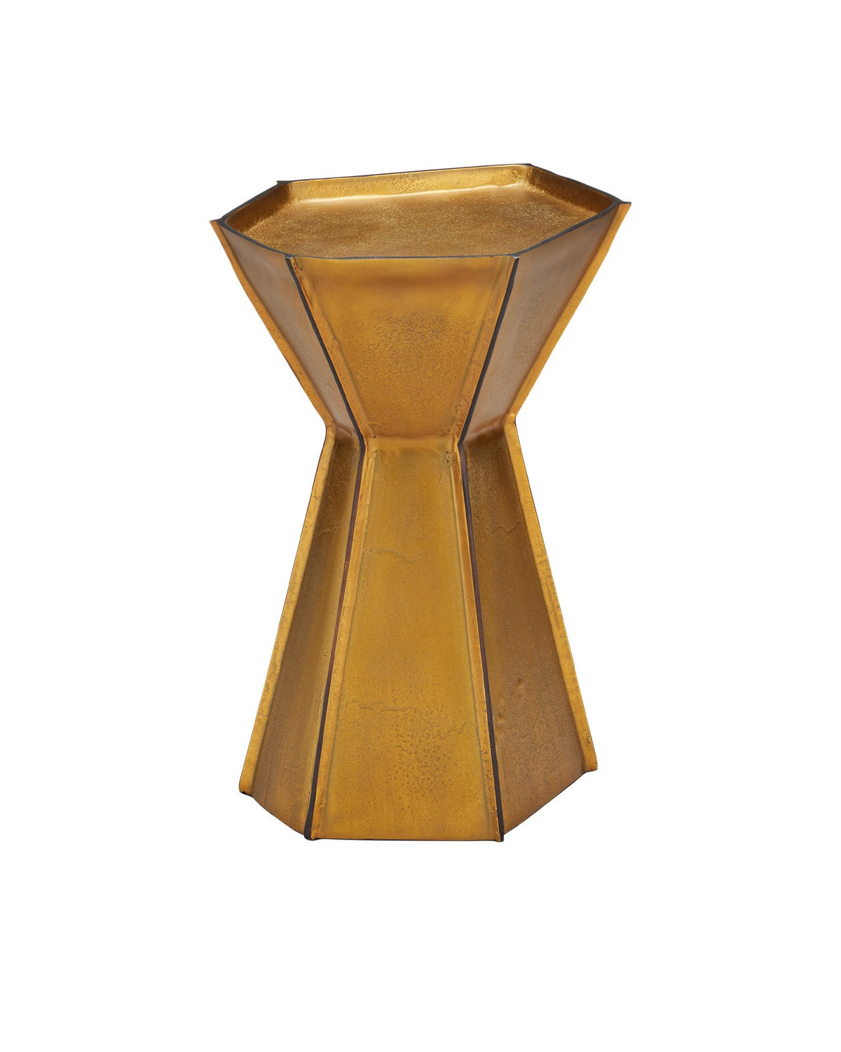 Currey and Company - 4000-0230 - Accent Table - Merola - Antique Brass/Bronze