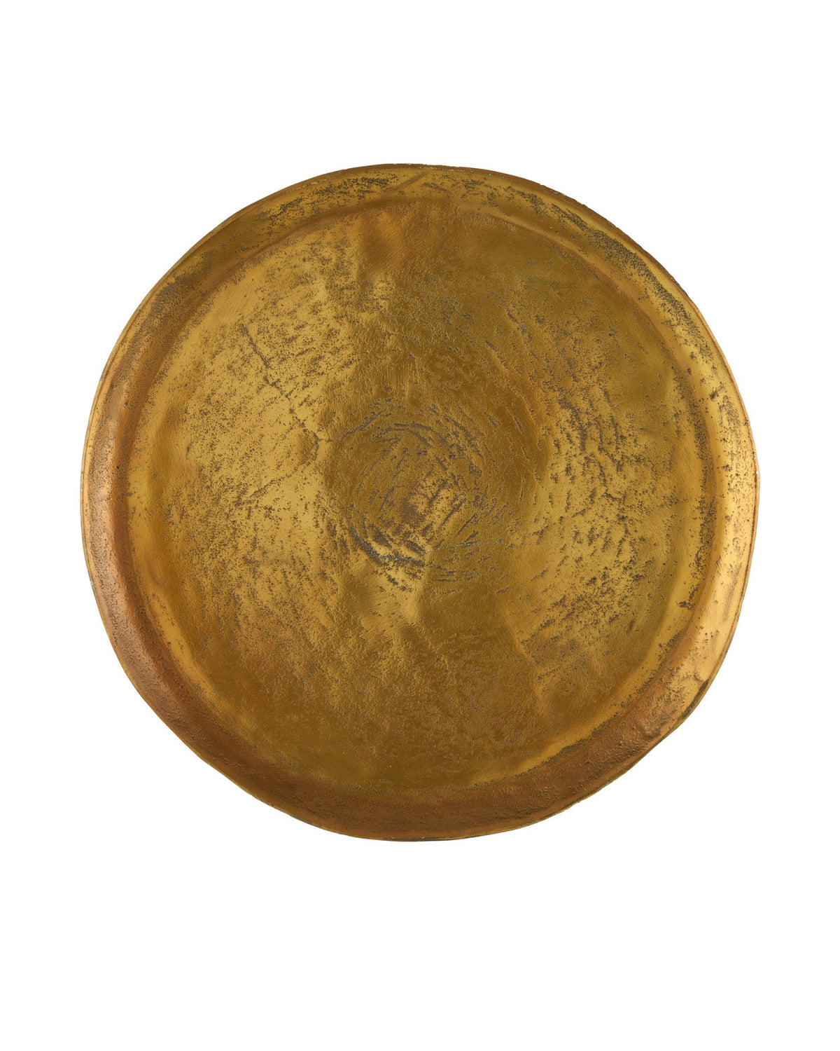 Currey and Company - 4000-0239 - Accent Table - Ballyregan Brass Accent Table - Antique Brass