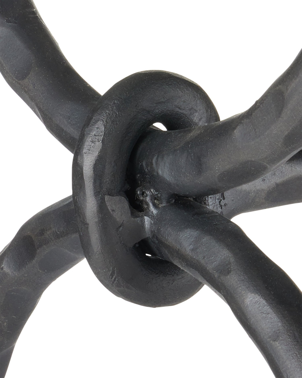 Currey and Company - 4000-0243 - Side Table - Agora - Natural / Rustic Bronze