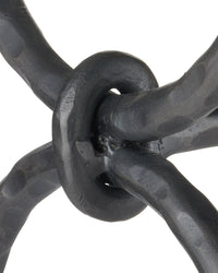 Currey and Company - 4000-0243 - Side Table - Agora - Natural / Rustic Bronze