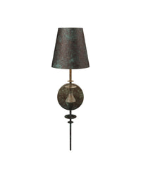 Currey and Company - 5000-0277 - One Light Wall Sconce - Anselm - Verde Bronze/Contemporary Gold