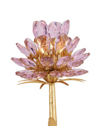 Currey and Company - 5000-0278 - Two Light Wall Sconce - Marilee - Pink / Dutch Gold Leaf