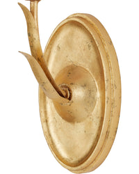 Currey and Company - 5000-0279 - One Light Wall Sconce - Marilee - Pink / Dutch Gold Leaf