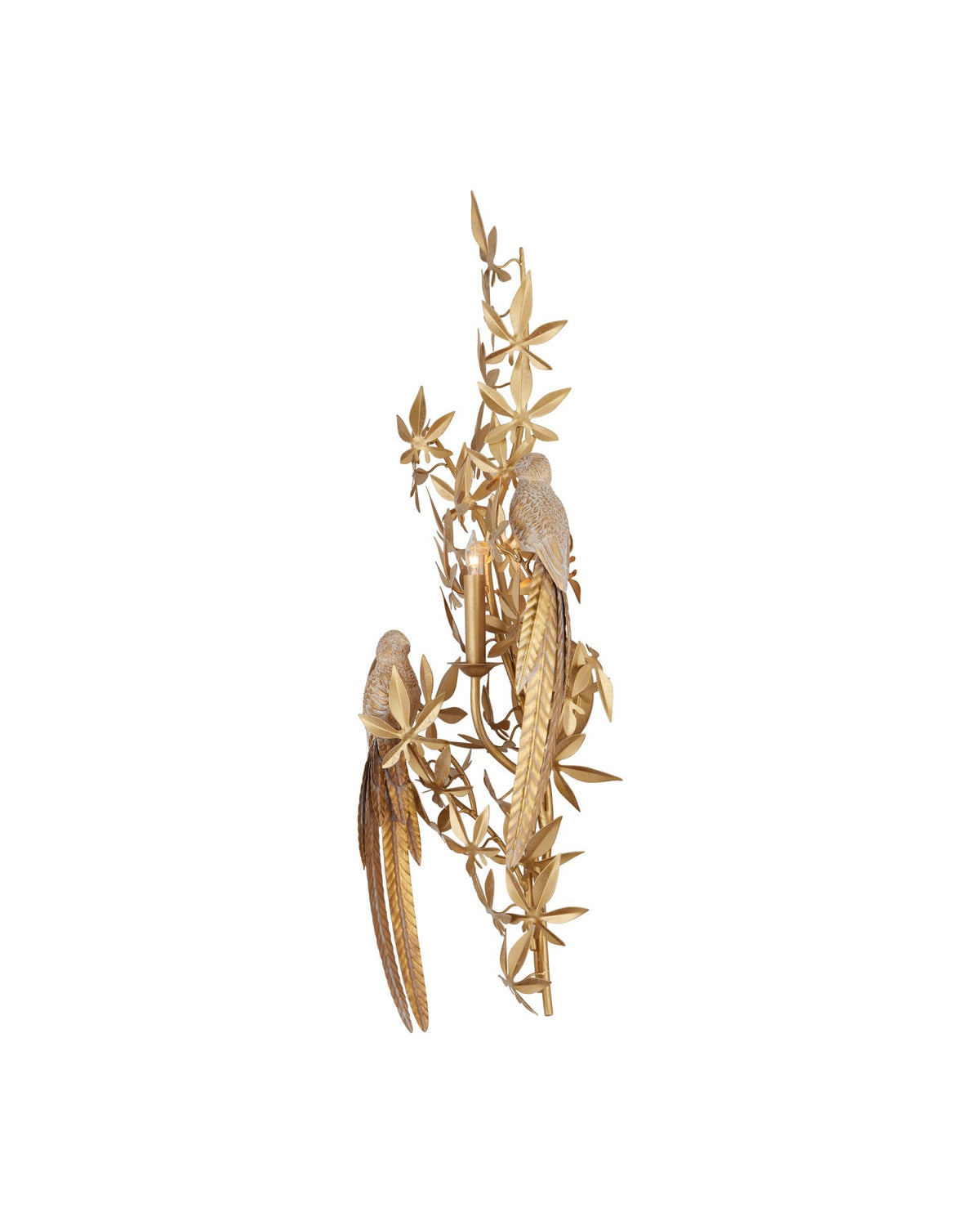 Currey and Company - 5000-0282 - One Light Wall Sconce - Aviary - Swedish Gold