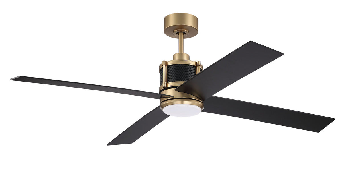 Craftmade - GRG56SBFB4 - 56" Ceiling Fan - Gregory - Satin Brass