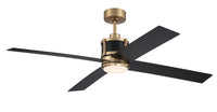 Craftmade - GRG56SBFB4 - 56" Ceiling Fan - Gregory - Satin Brass
