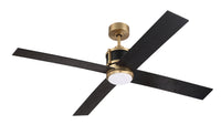 Craftmade - GRG56SBFB4 - 56" Ceiling Fan - Gregory - Satin Brass