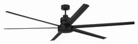 Craftmade - MND80FB6 - 80" Ceiling Fan - Mondo 80 Indoor/Outdoor - Flat Black