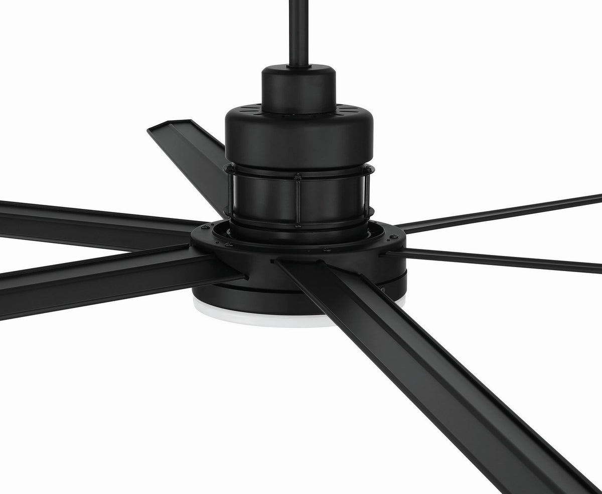 Craftmade - MND80FB6 - 80" Ceiling Fan - Mondo 80 Indoor/Outdoor - Flat Black