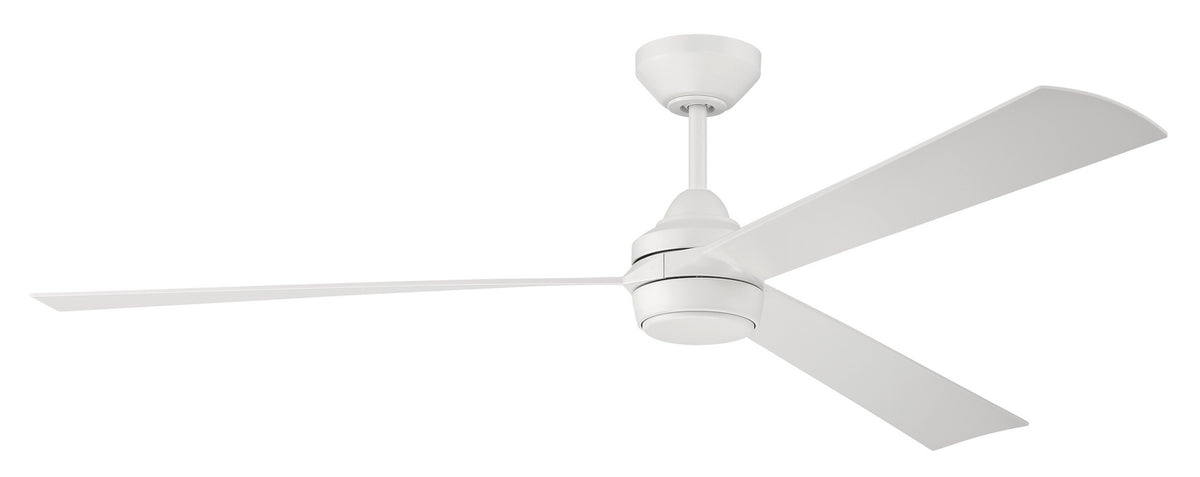 Craftmade - STL60W3 - 60" Ceiling Fan - Sterling - White