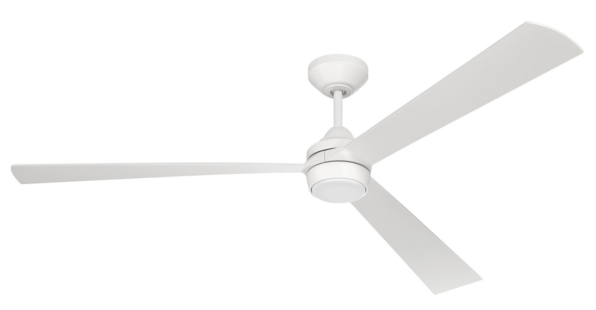Craftmade - STL60W3 - 60" Ceiling Fan - Sterling - White